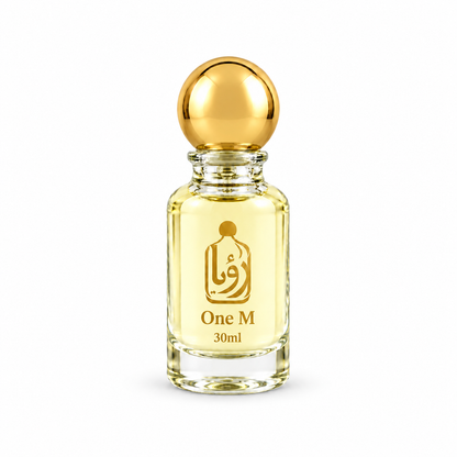 One M perfume bottle