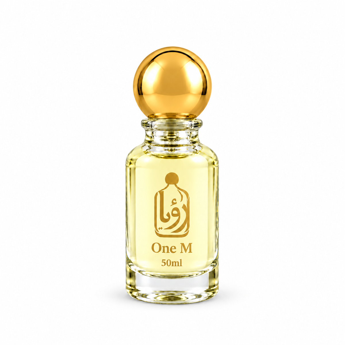 One M perfume bottle