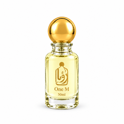 One M perfume bottle