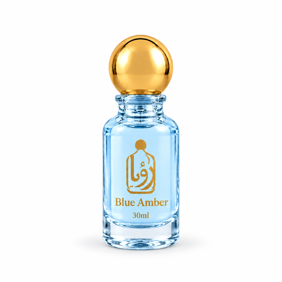 Blue Amber perfume bottle