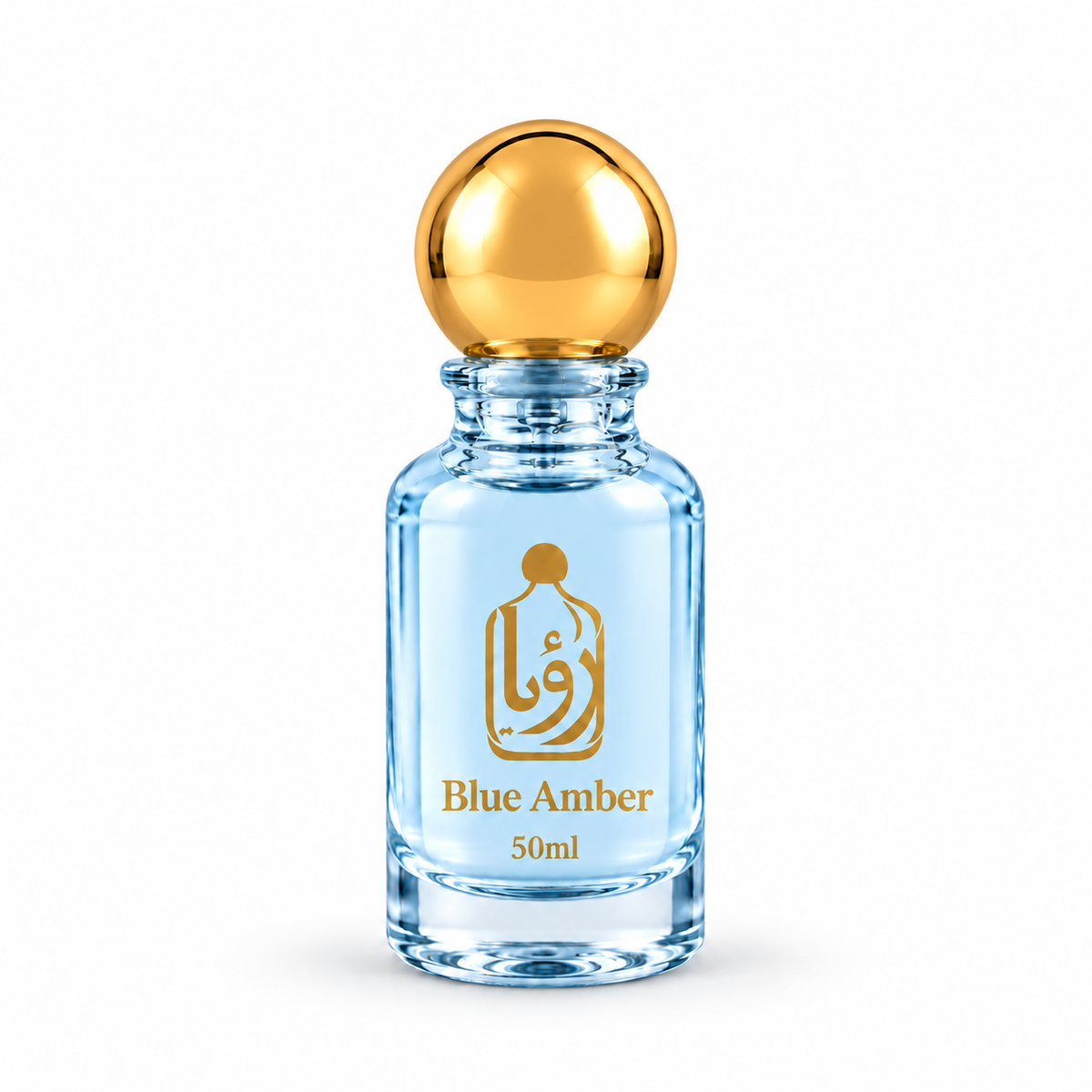 Blue Amber perfume bottle