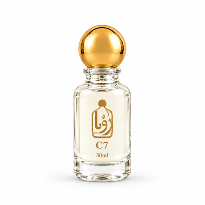 C-7 perfume bottle
