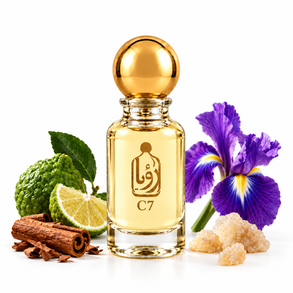 C-7 perfume bottle