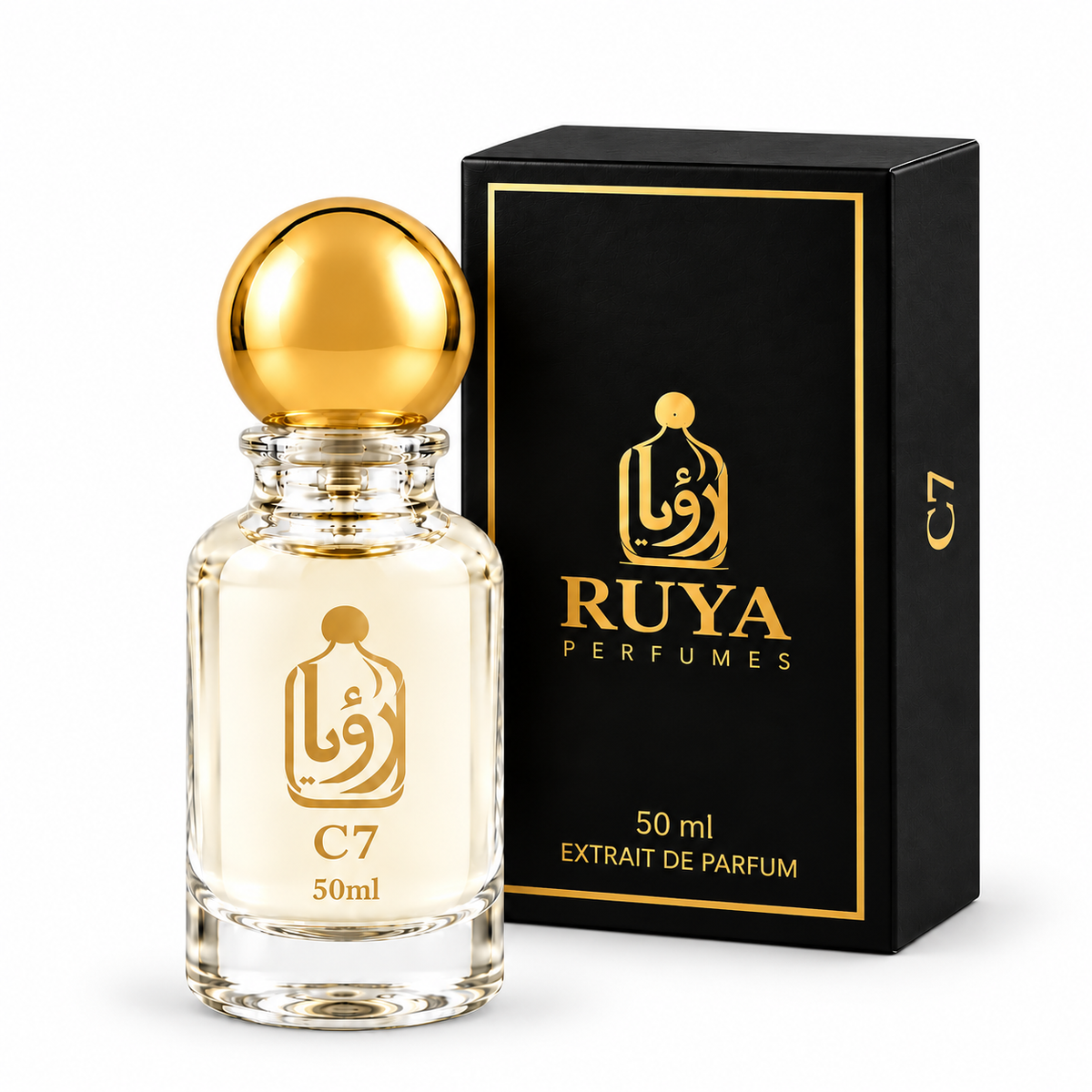 C-7 perfume bottle