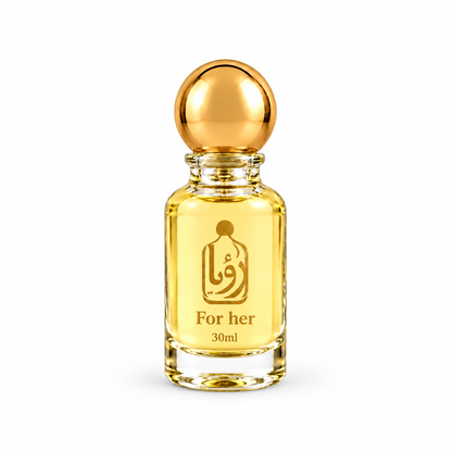For Her perfume bottle