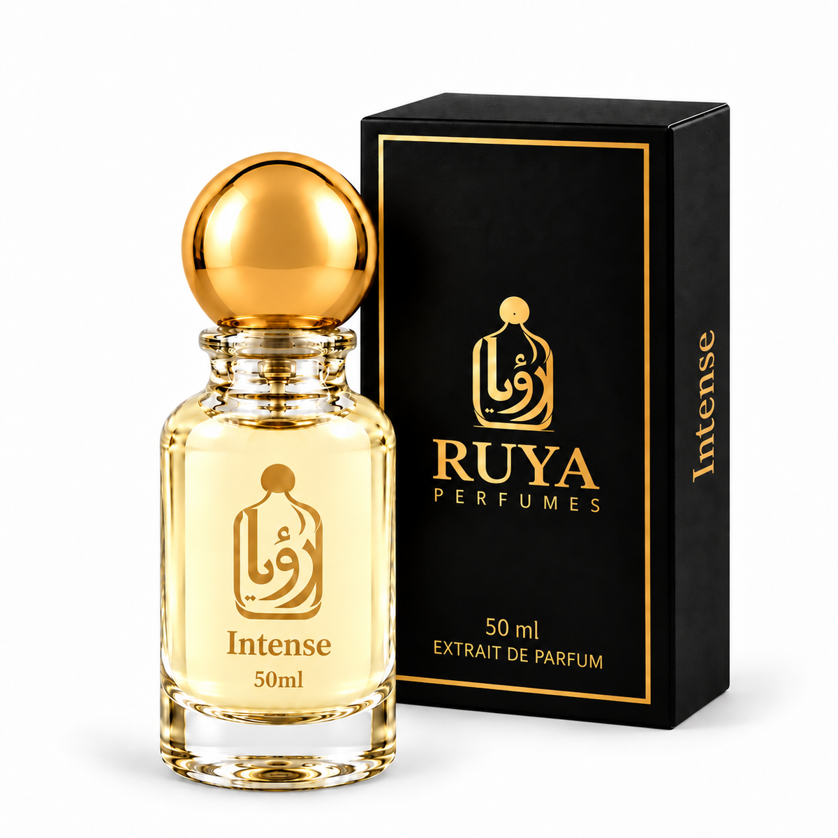 Intense perfume bottle