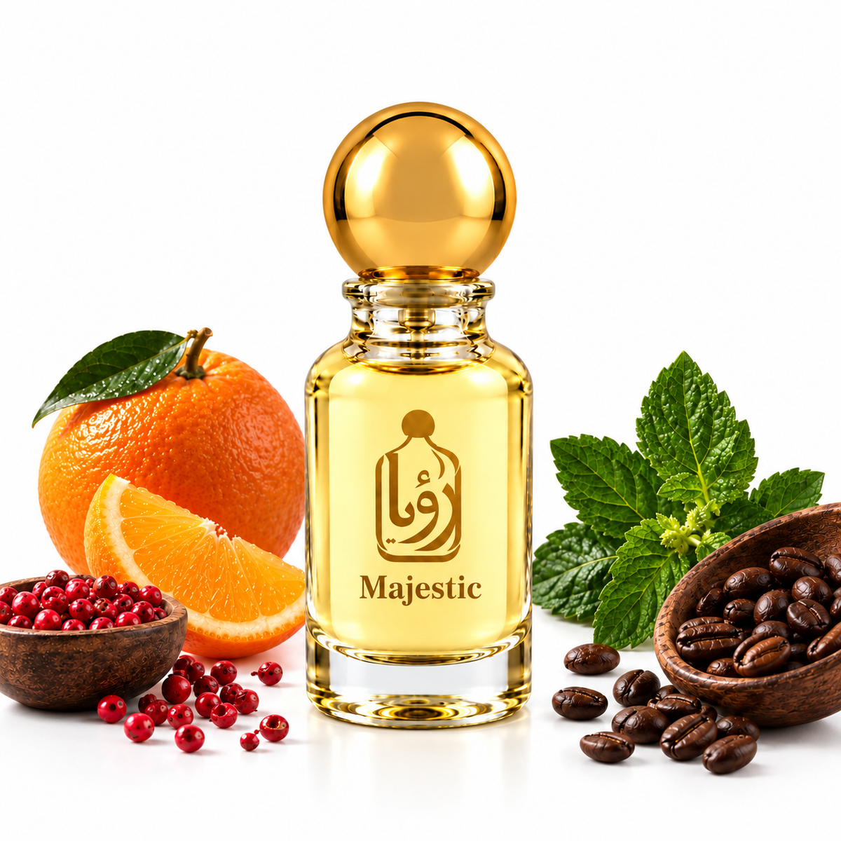 Majestic perfume bottle