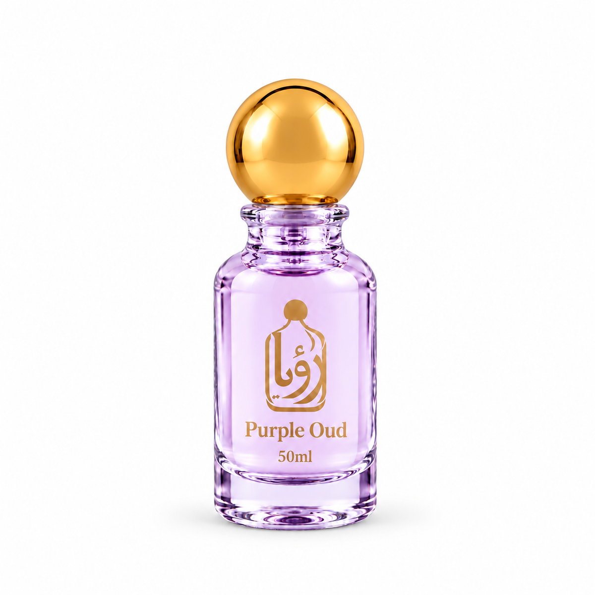 Purple Oud perfume bottle
