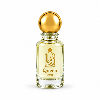 Queen perfume bottle