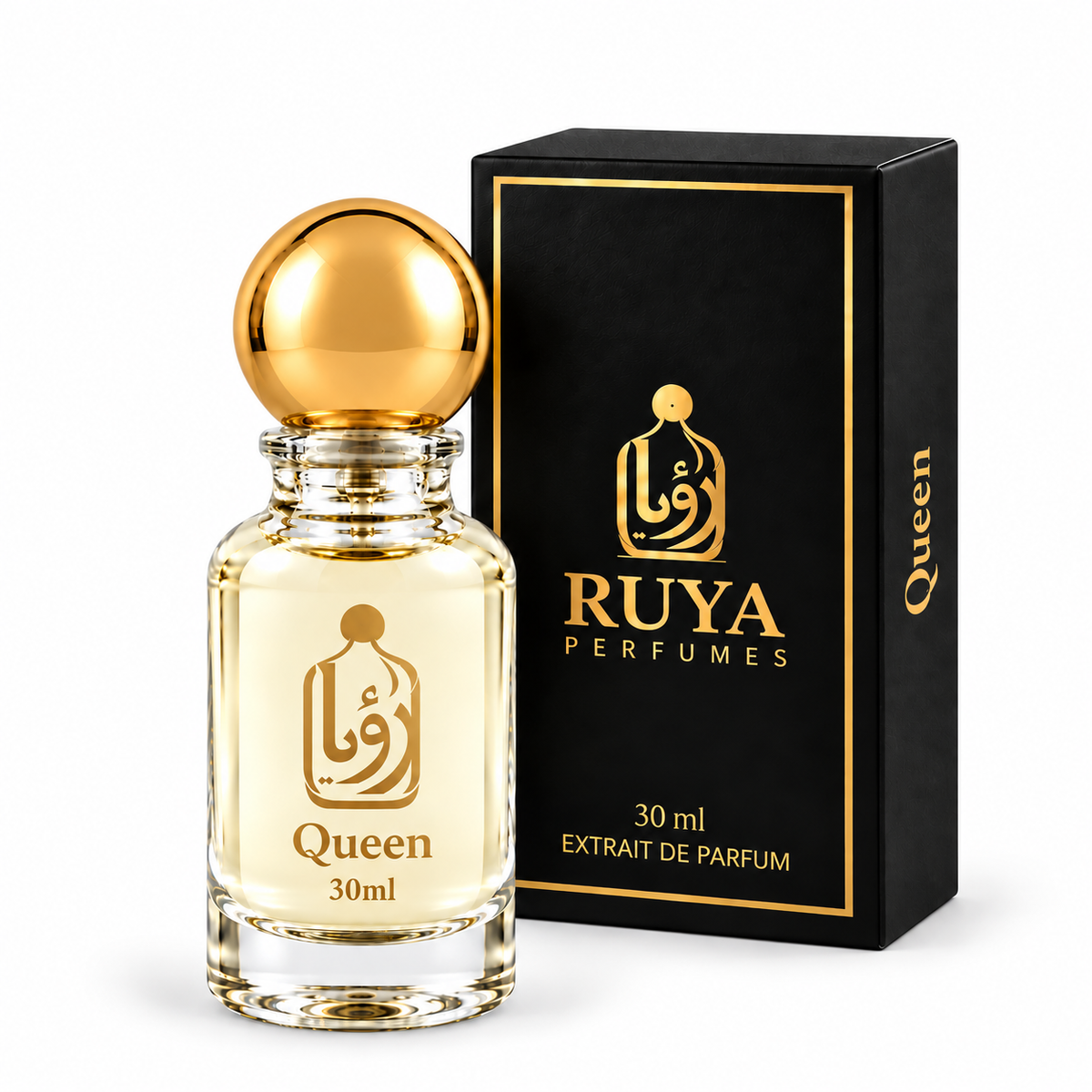 Queen perfume bottle