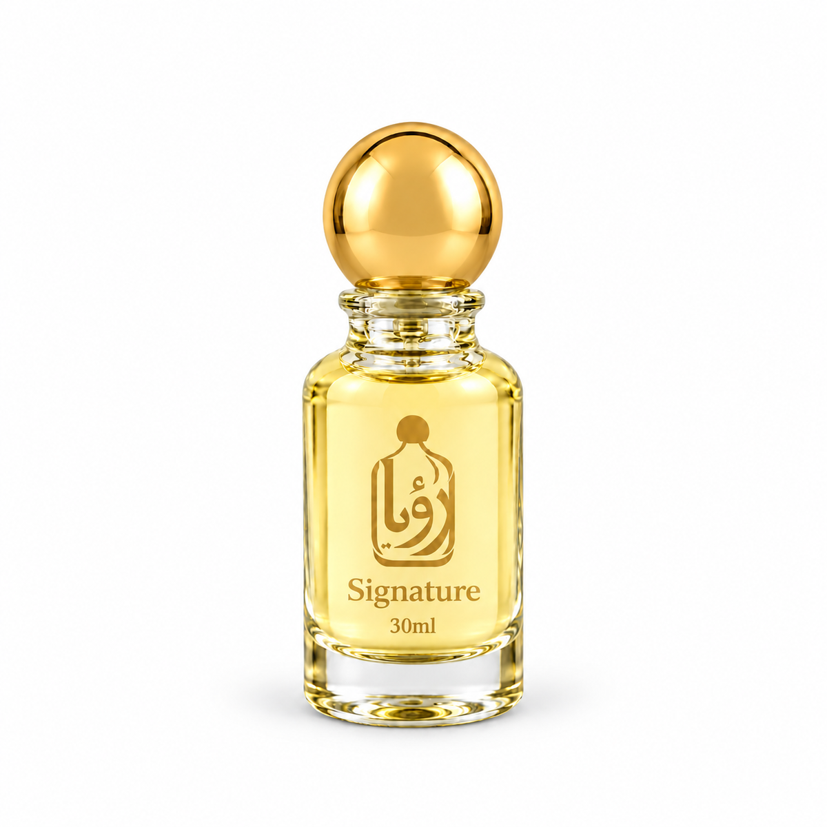 Signature perfume bottle