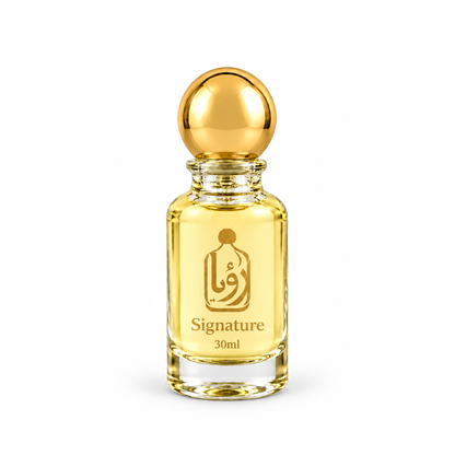 Signature perfume bottle