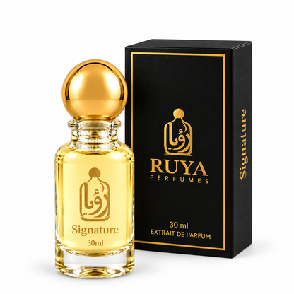 Signature perfume bottle