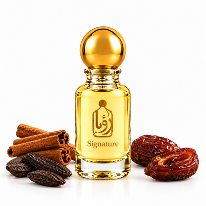 Signature perfume bottle