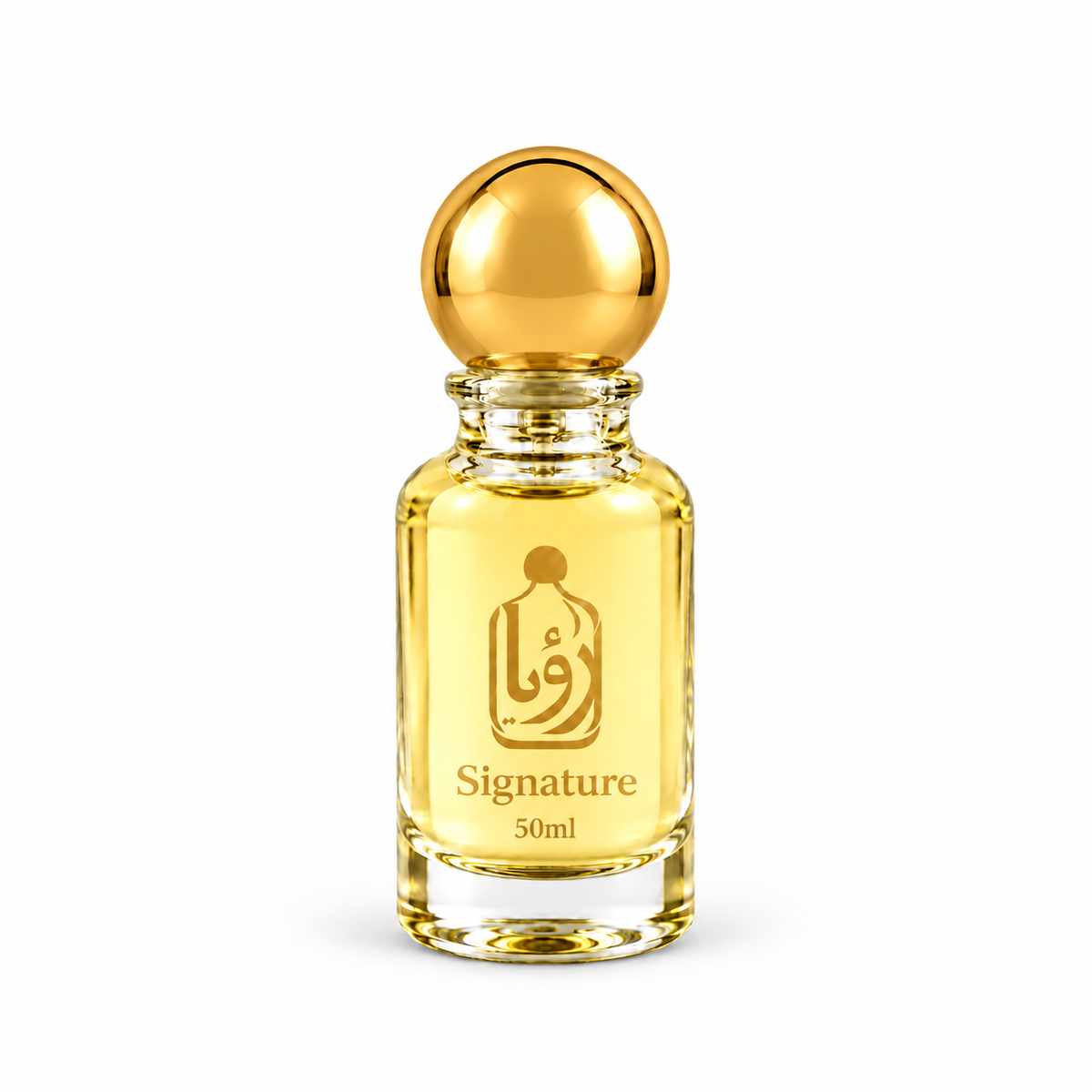 Signature perfume bottle