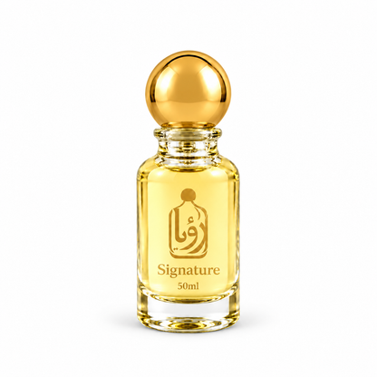 Signature perfume bottle