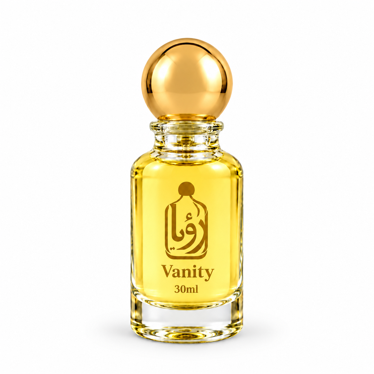 Vanity perfume bottle