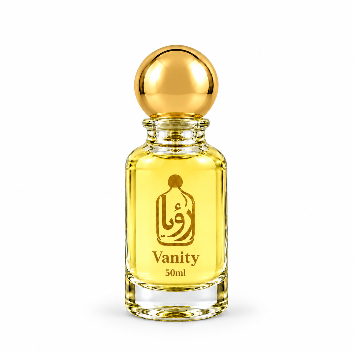 Vanity perfume bottle
