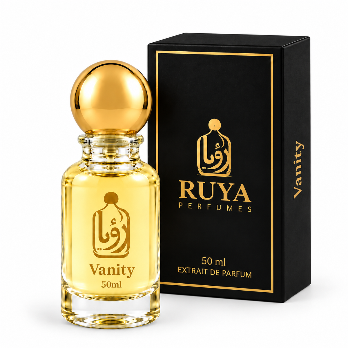 Vanity perfume bottle